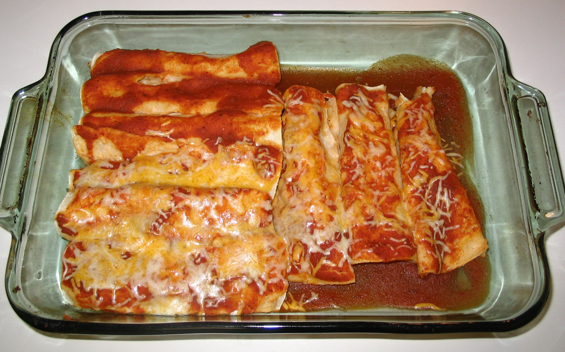 Recipe Reviews: Mexican Everyday by Rick Bayless: Red Chile Enchiladas ...